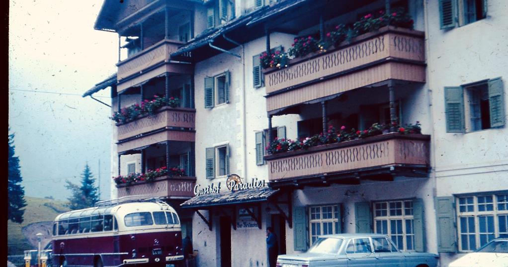Hotel Paradies in the 60ies