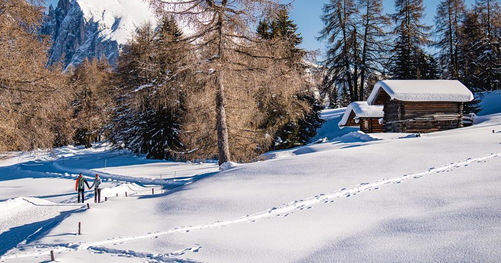 Seiser Alm in Winter