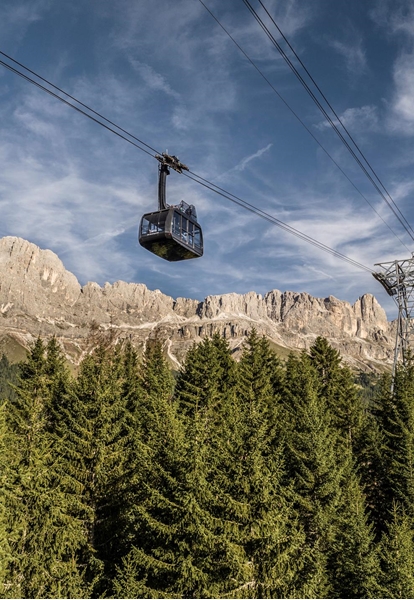 La funivia Cabrio di Tires