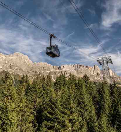 La funivia Cabrio di Tires