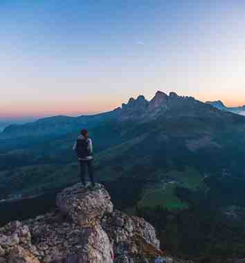 Hiking in the Dolomites