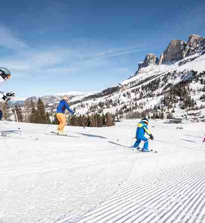 Downhill skiing