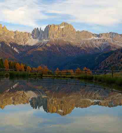 Il Catinaccio in autunno