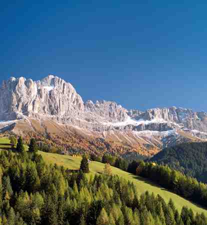 The Rosengarten with snow