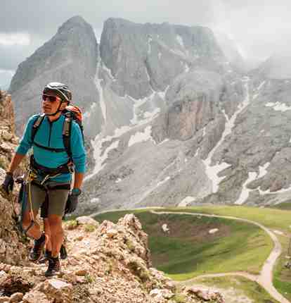 Un arrampicatore